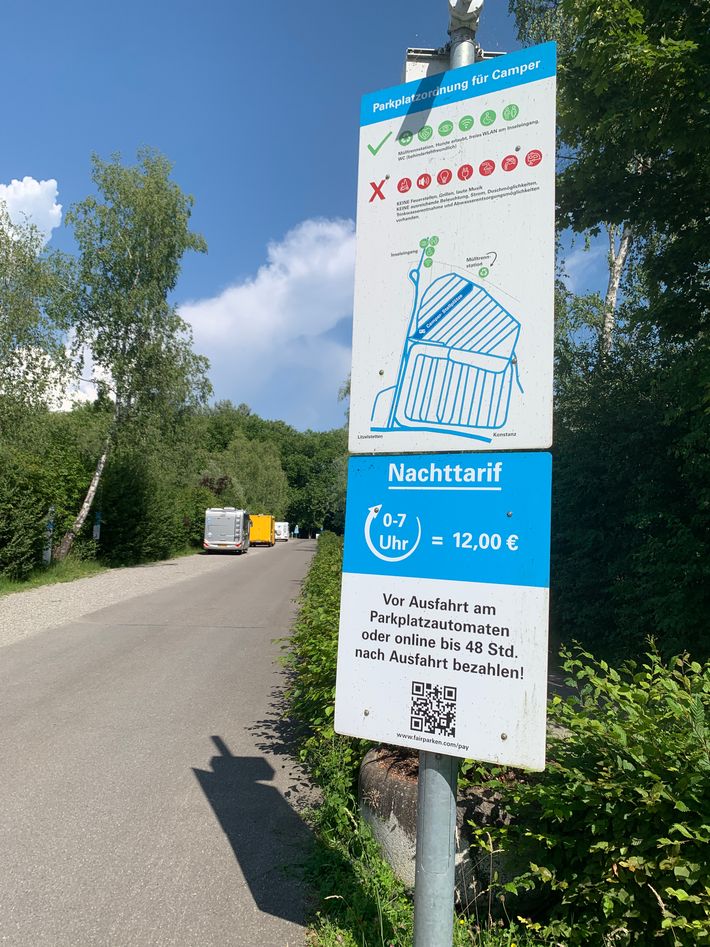 Mainau Parkplatz