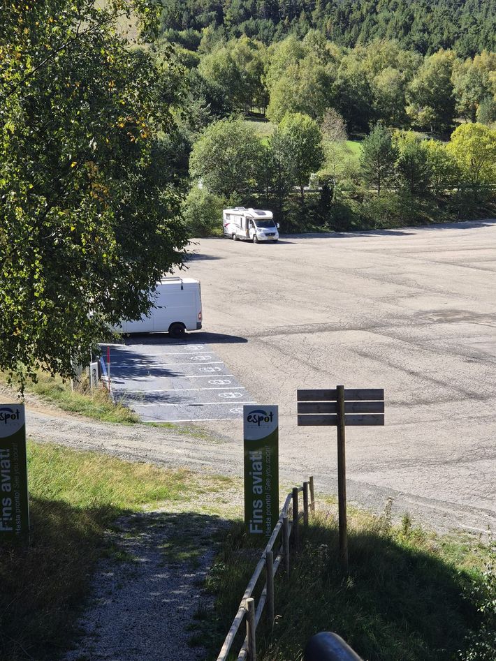 Aparcament Estació Espot Esquí