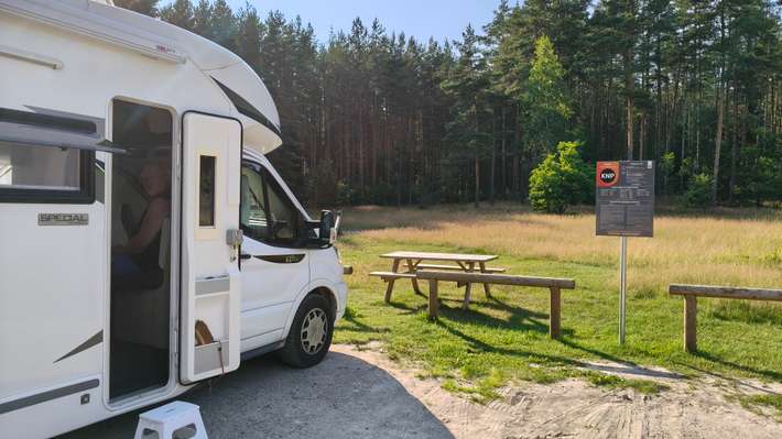 Parking The Kemeri National Park