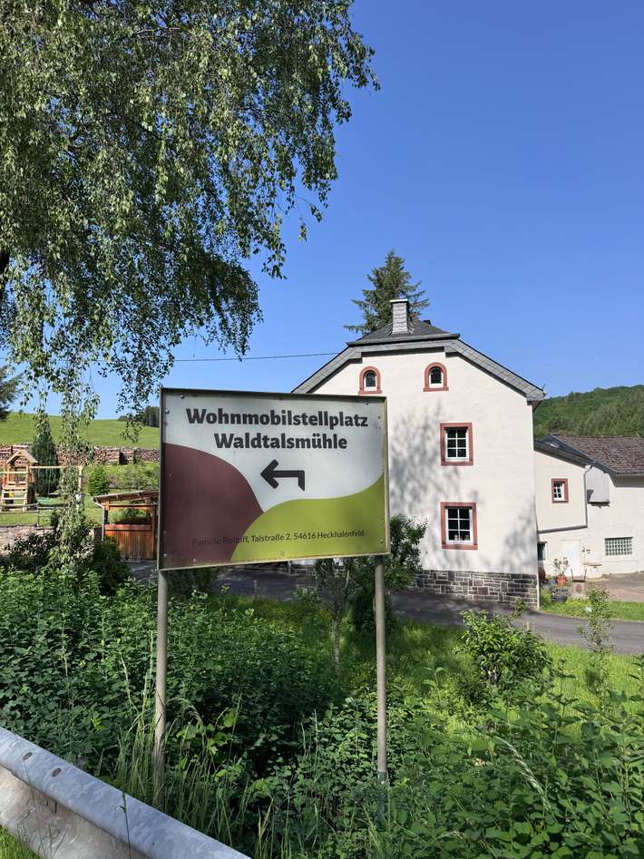 Wohnmobilstellplatz Waldtalsmühle