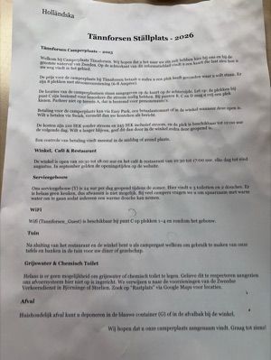 Parking Tännforsen