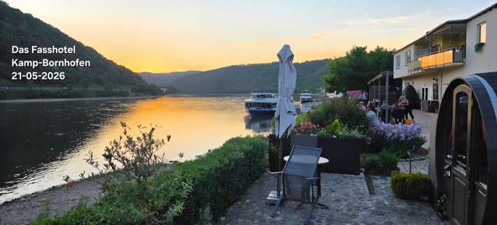 Das Fasshotel Kamp Bornhofen