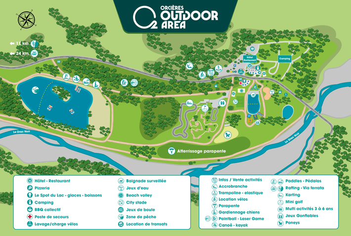 Camping Orcières Outdoor Area