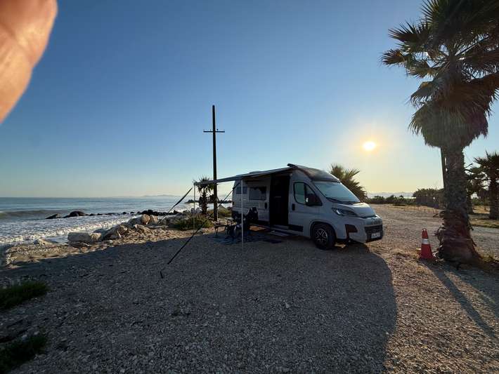 Sunset Camping