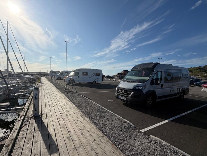 Ställplatser Fiskebäcks Småbåtshamn