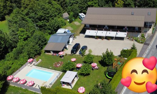 Stellplatz Hintergarten bei Kärnten Appartements 