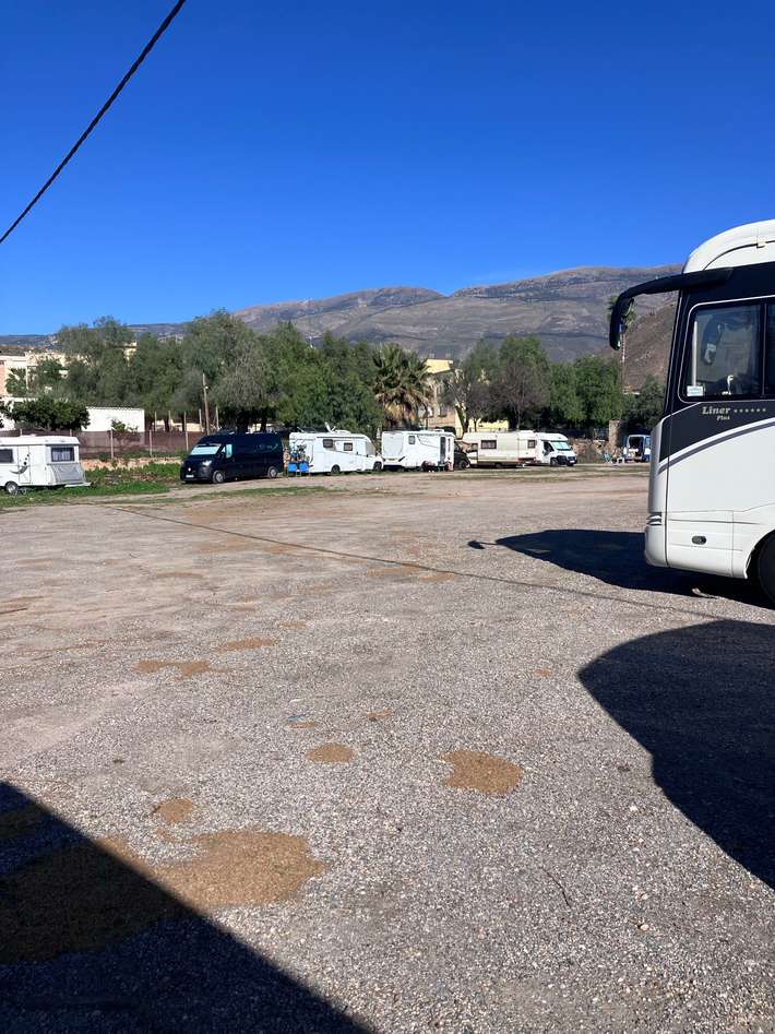 Motor home parking Berja