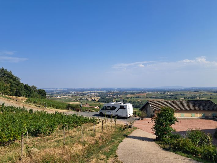 Aire de camping car Domaine Baron de l'Ecluse