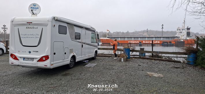 Wohnmobil-Stellplatz Kiel Förde- und Kanalblick