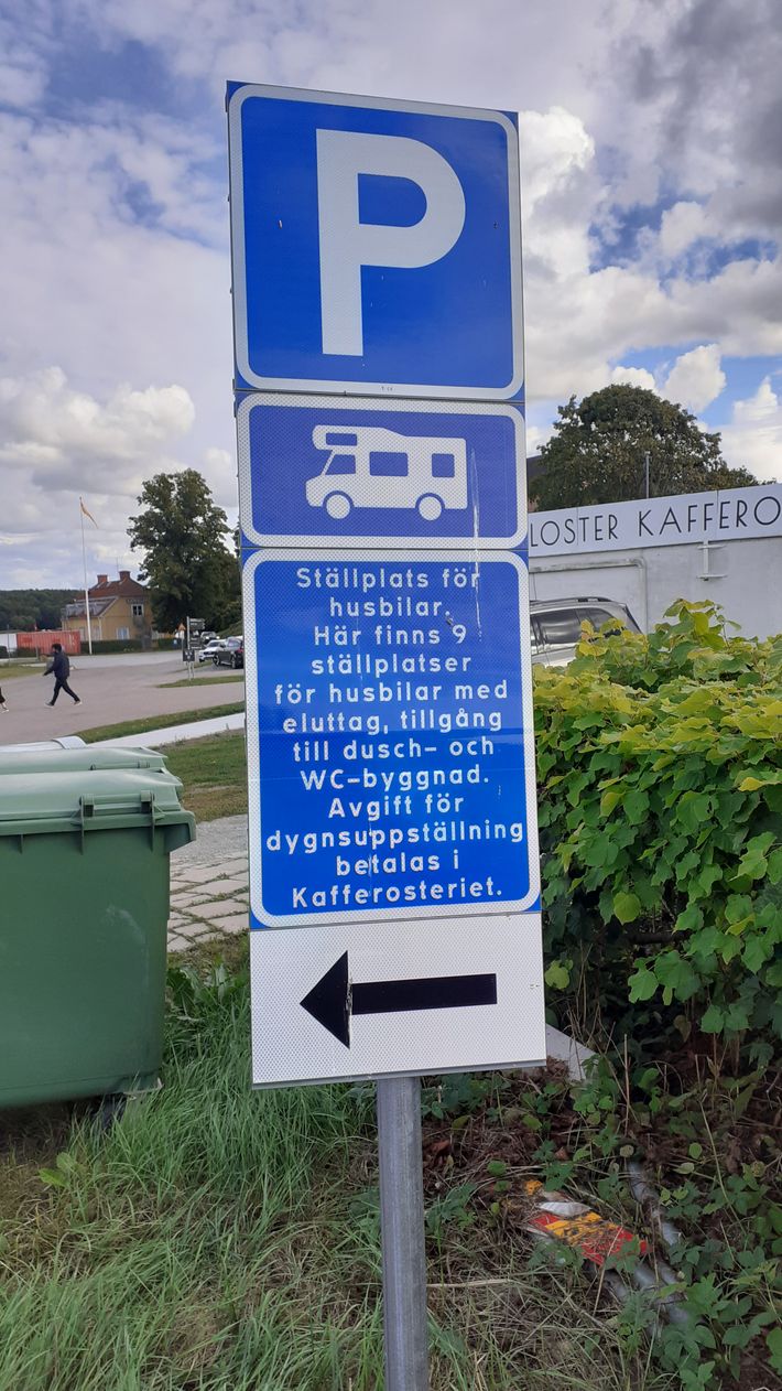 Parking Skoklosters kyrka