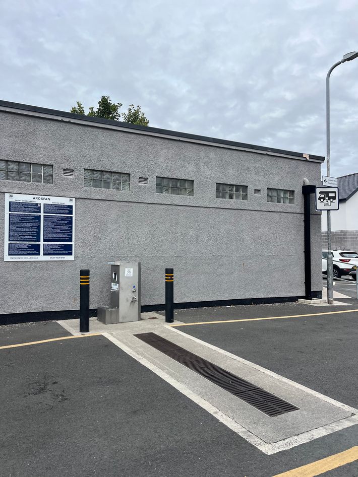 Y Maes Motorhome Area Arosfan Criccieth