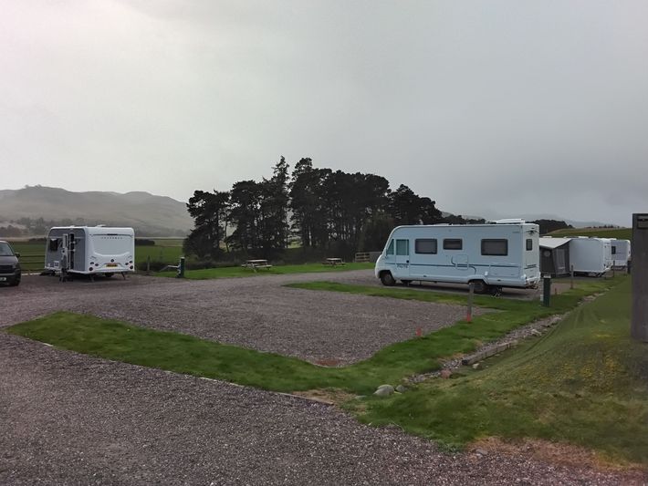 Laggan caravan and motorhome parking