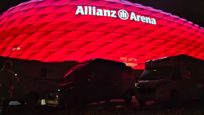 Busparking Allianz-Arena