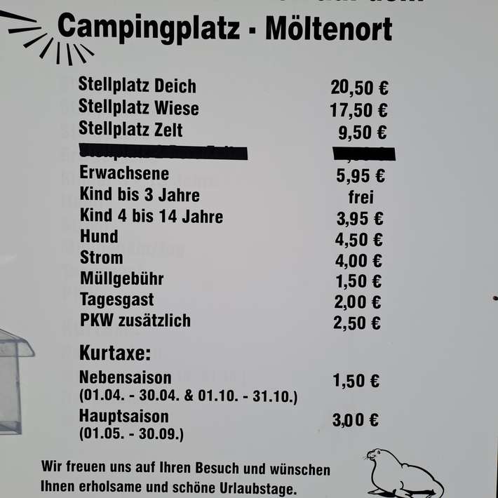 Campingplatz Möltenort