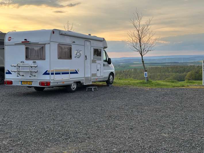 Wohnmobilstellplatz Nordpfalzblick