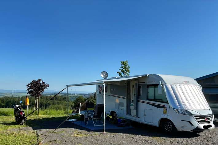 Wohnmobilstellplatz Nordpfalzblick