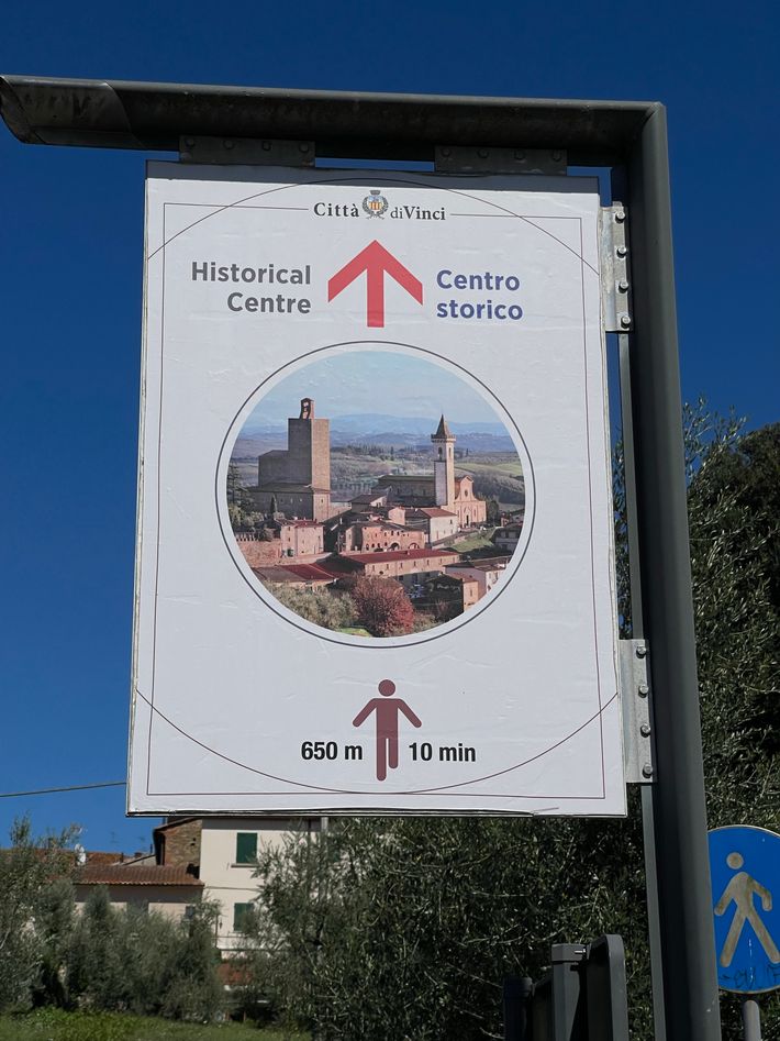 Area Sosta Vinci