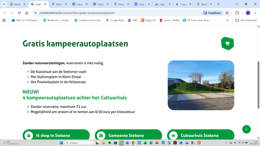 Een foto toegevoegd aan een locatie