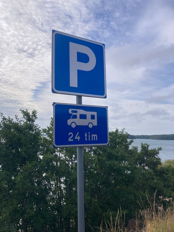Matkailuautopaikka Vårdövägen