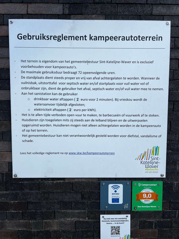 Kampeerautoterrein Voorland, Sint Kathelijne Waver