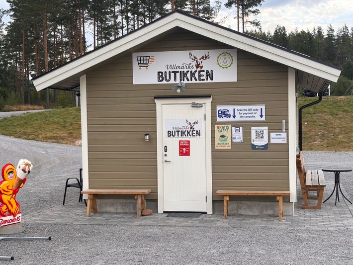 Villmarkseventyret, camping en camperplaats