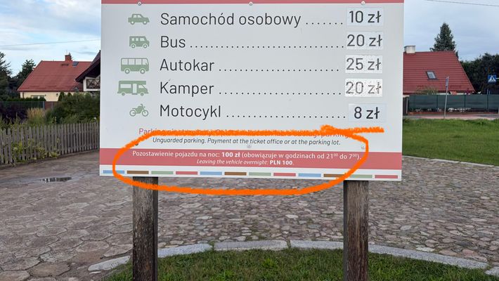 Parking Ethnografija museum