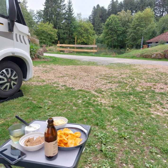 Stellplatz am Harzhütten Weiher