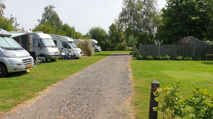 Camperplaats Dun Achtertuin