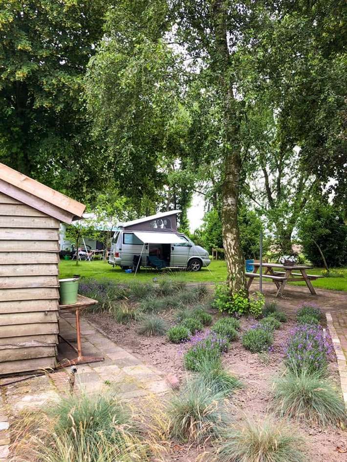 Camperplaats Dun Achtertuin