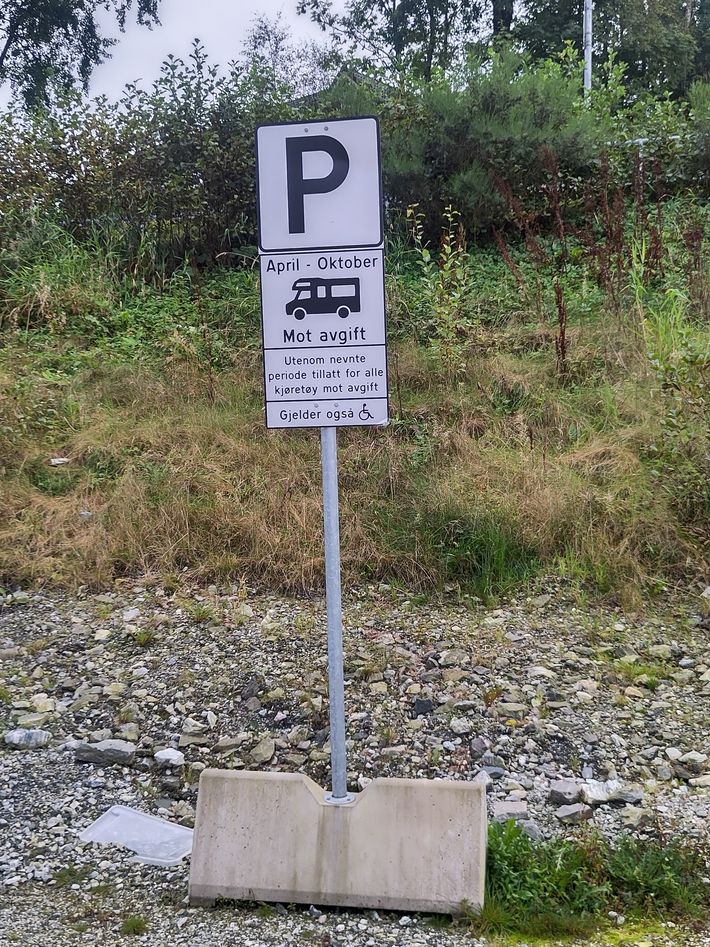 Indre Arna Wohnmobil-Parkplatz