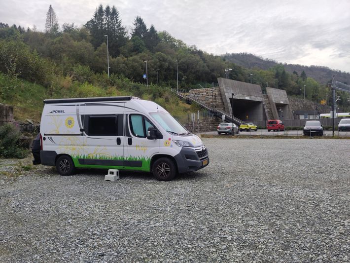 Indre Arna Wohnmobil-Parkplatz