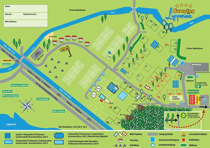 Camping am Lippesee