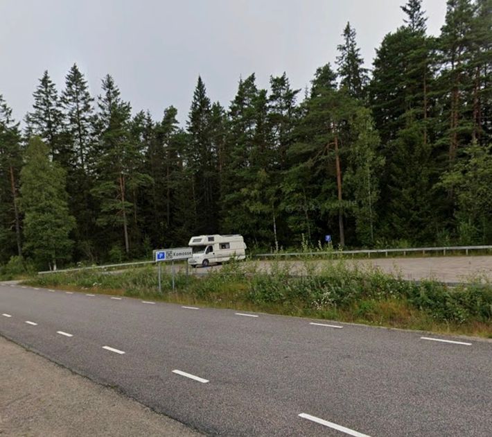 Komosse naturreservat parking