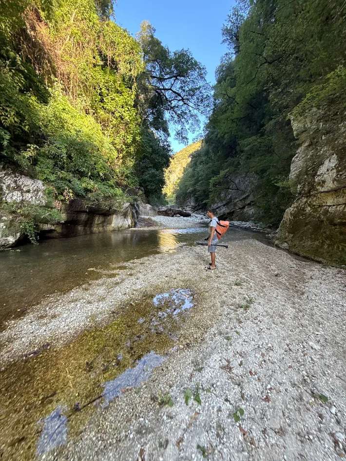 Rv parking & camping wild river