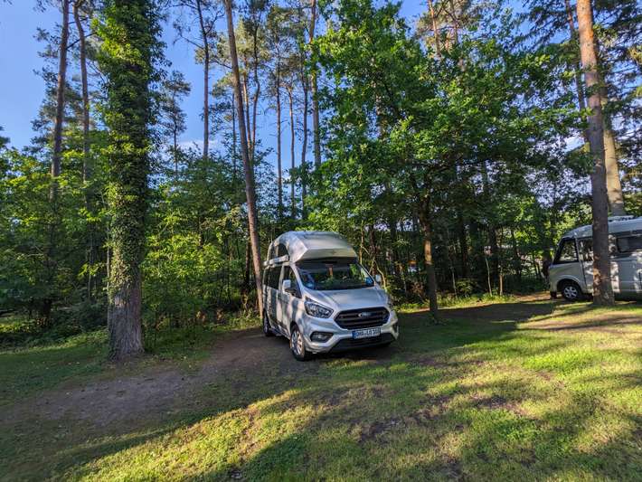 Wohnmobilstellplatz am Waldbad