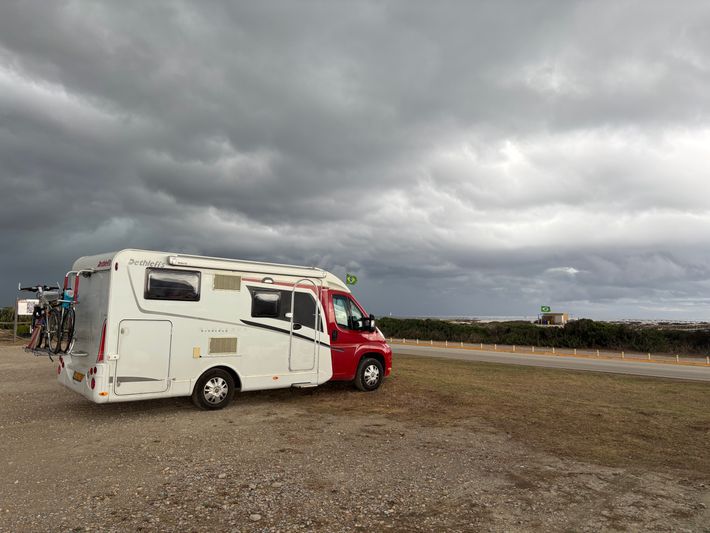 Parking  Spiaggia delle Saline