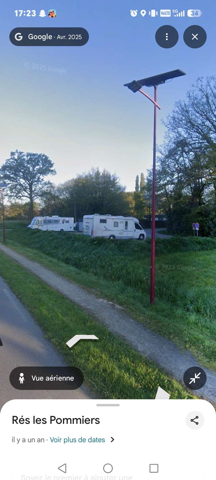 Aire de camping-car Landevant 
