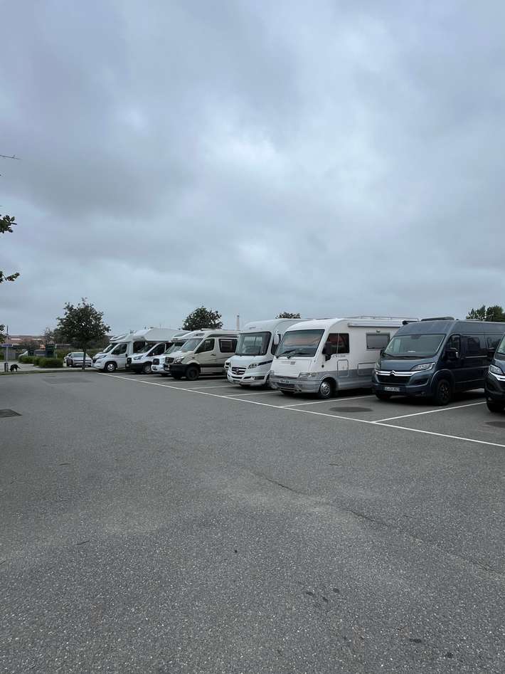 Autocamper Parkering