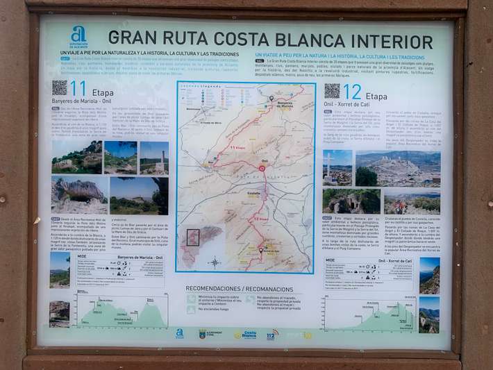Area autocaravanas de Onil