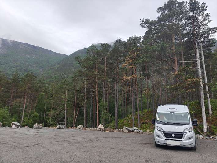 Husedalen watervalllen