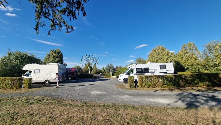 Parking bij le jardin de l'europe