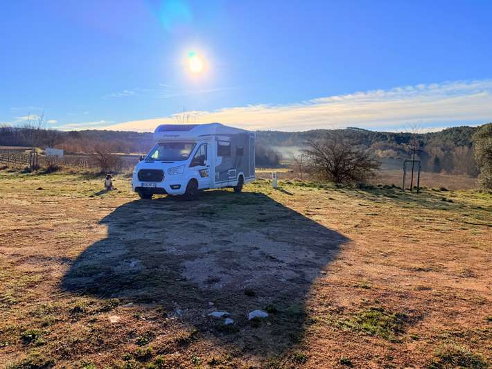 Camping-Car Park de Mormoiron, Lac des Salettes
