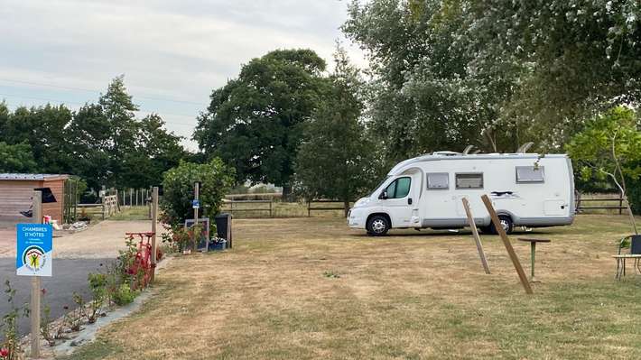 Aire de camping car Mon Taj Mahal