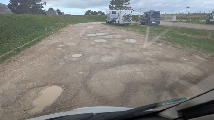 Aire camping-car Le Tréport (falaise)