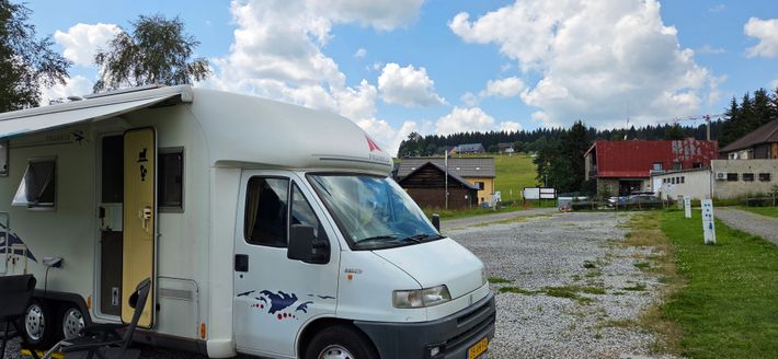 Karavanová stání Kvilda - Stellplatz