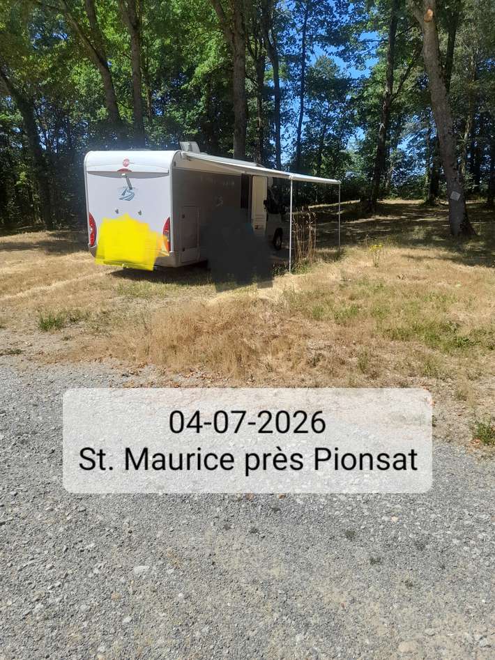 Camping  municipal Saint Maurice pres Pionsat