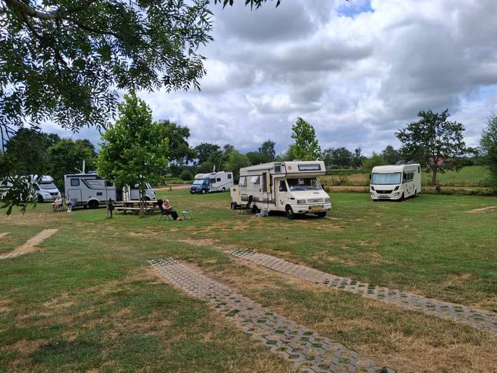 Camperplaats Groenlo, op een bult