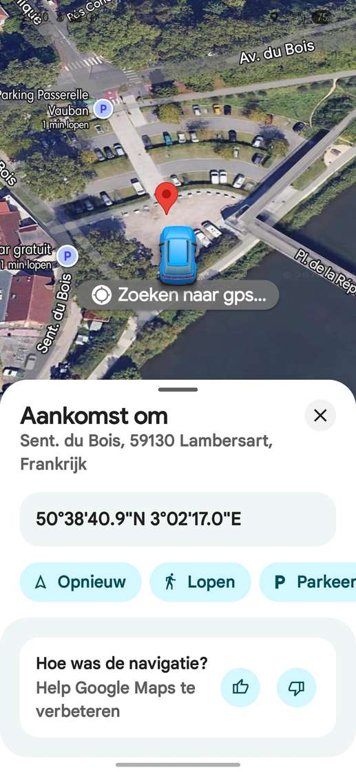 Een foto toegevoegd aan een locatie