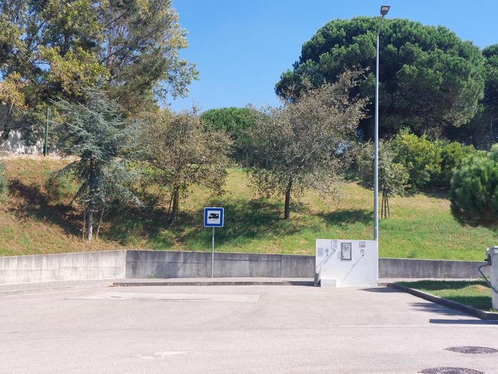 Parking bij Palacio Nacional De Mafra