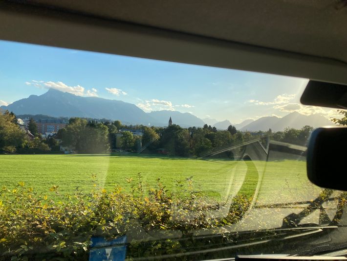 Panorama Camping Stadtblick